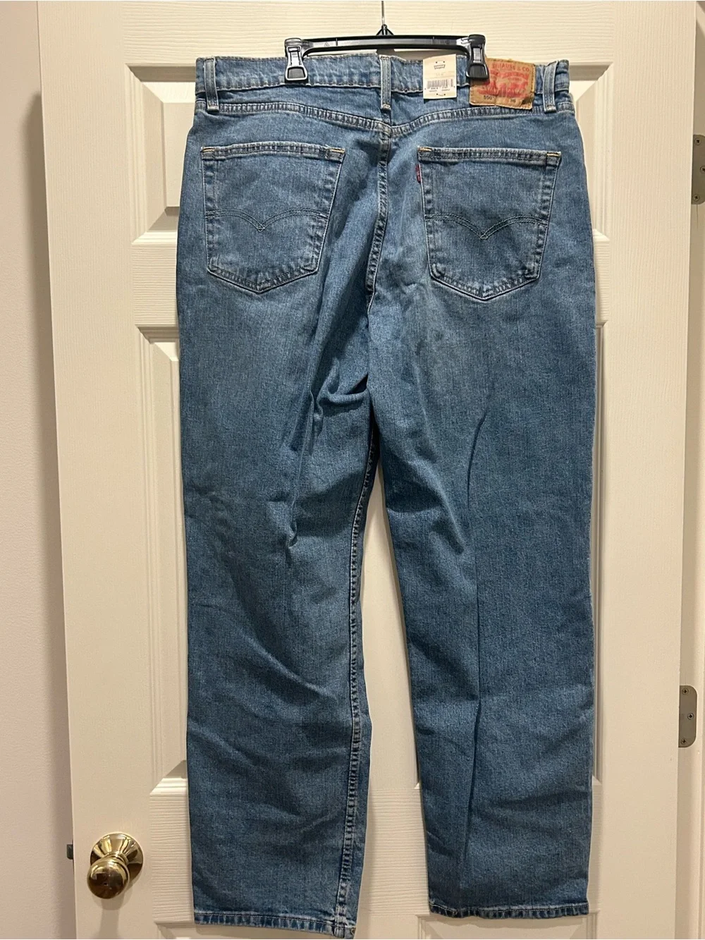 Levi's Men's Straight Leg Blue Denim Jeans